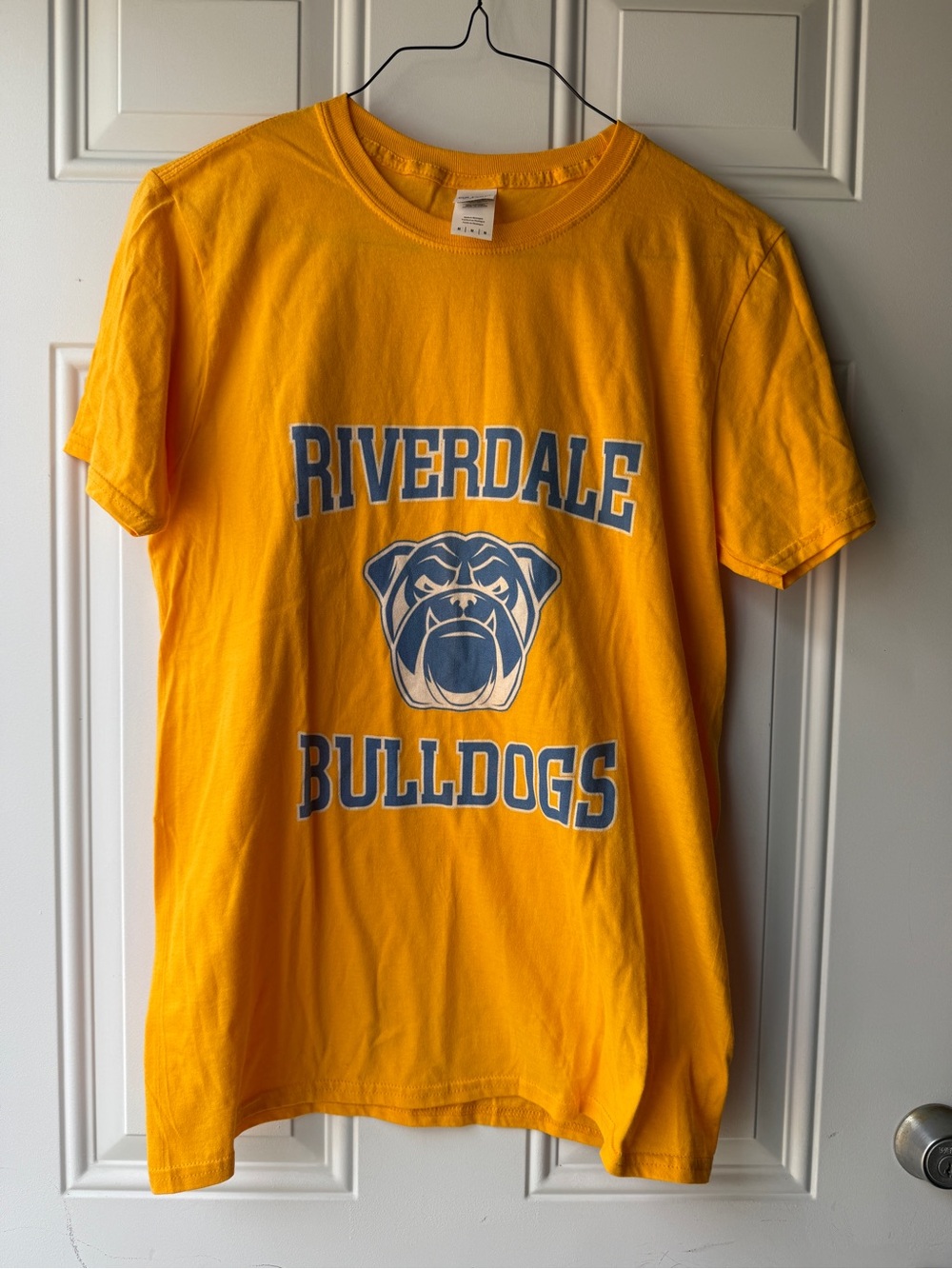 Riverdale Bulldogs Yellow Gold Graphic Tee